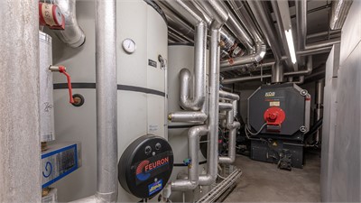 Pellets-Heizzentrale Haus Rosenhügel, Hochdorf