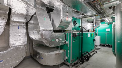 Lüftungszentrale Haus Rosenhügel, Hochdorf